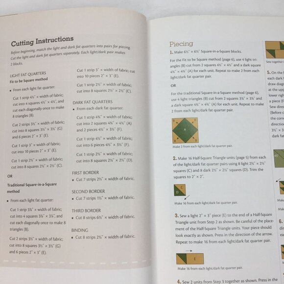 The Quiltmaker's Club Fat Quarter Winners Quilt Book Monique Dillard 11 Patterns - Picture 4 of 11